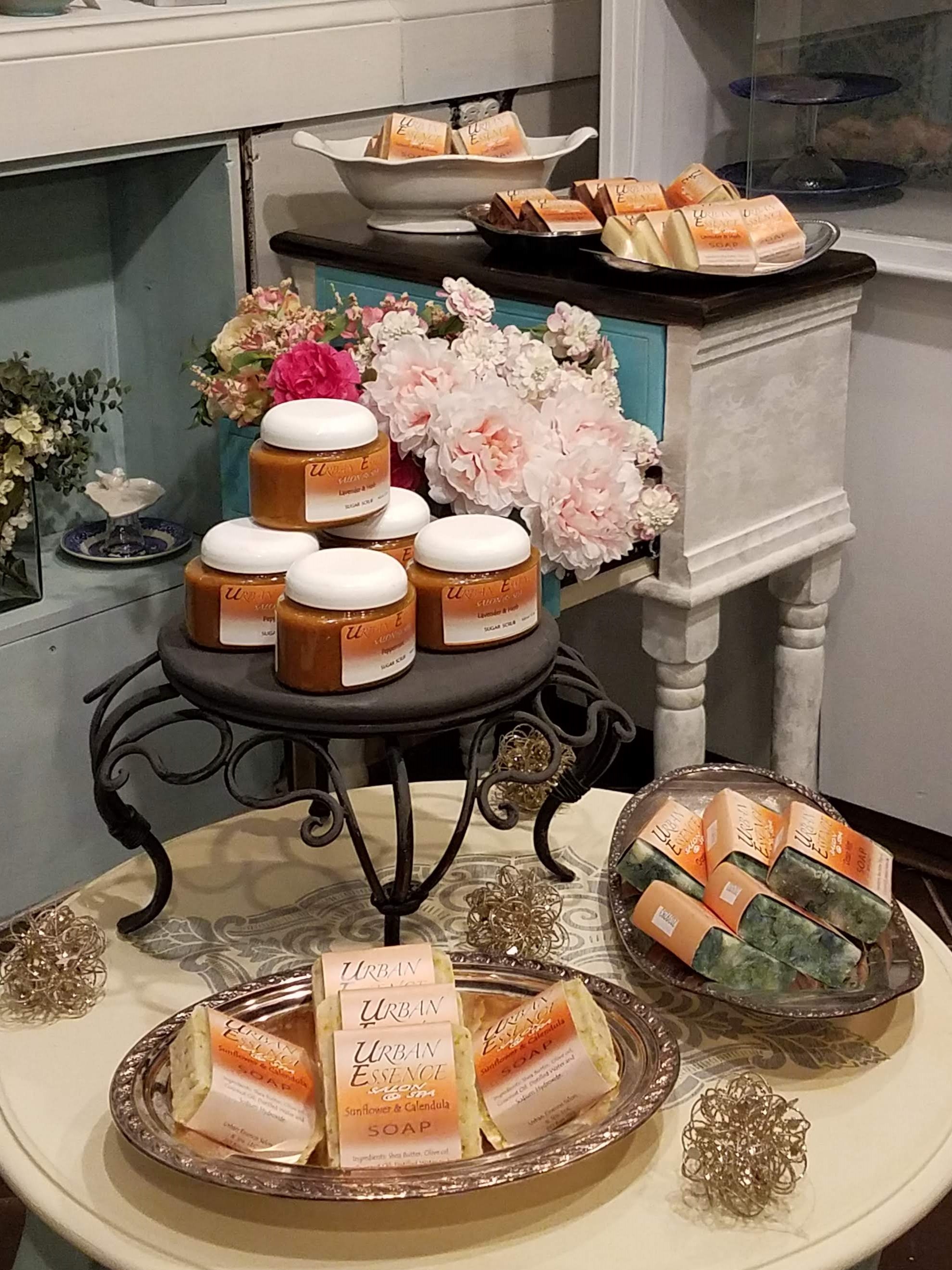 Gourmet Luxury soap display